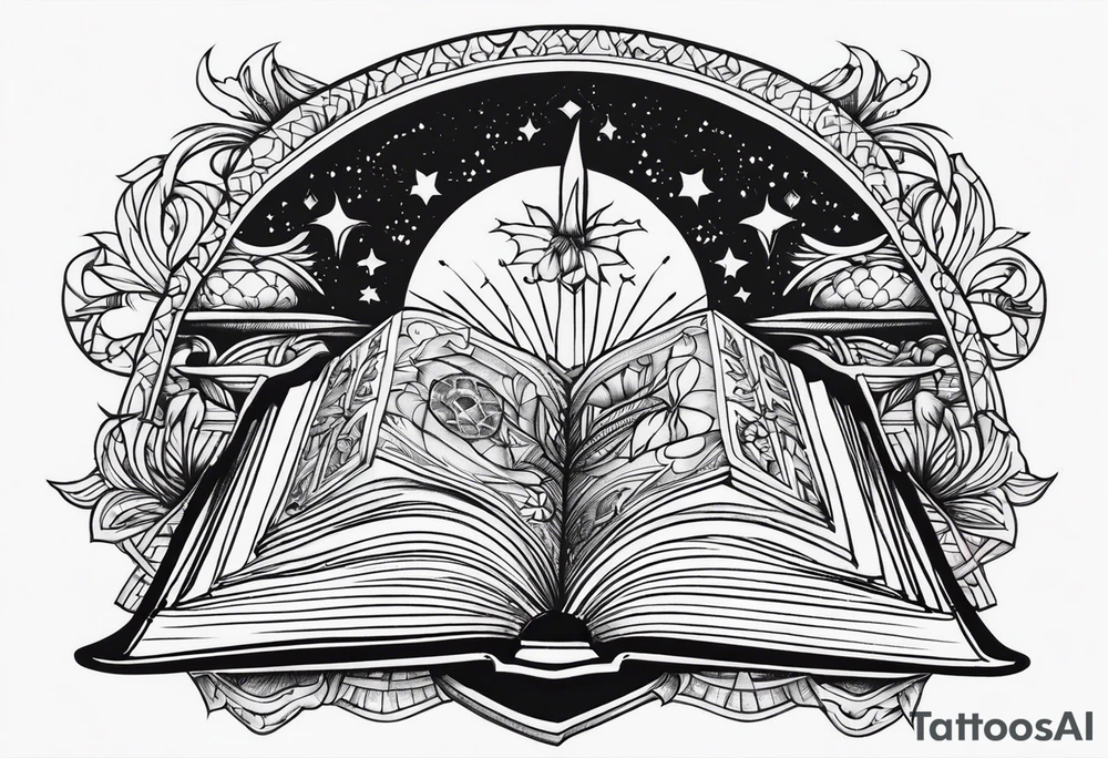 HOLY BOOKS tattoo idea