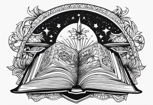 HOLY BOOKS tattoo idea