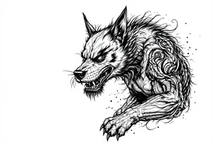 Japanese fu dog tattoo idea