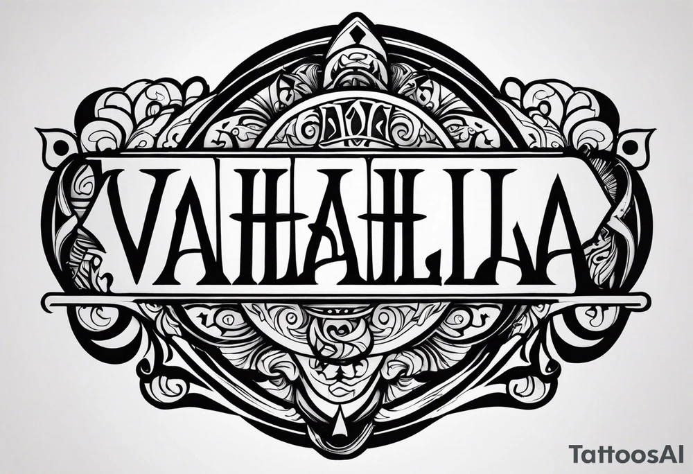 Valhalla tattoo idea
