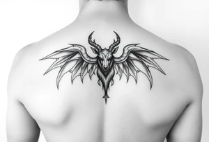 Witchy March zodiac tattoo idea