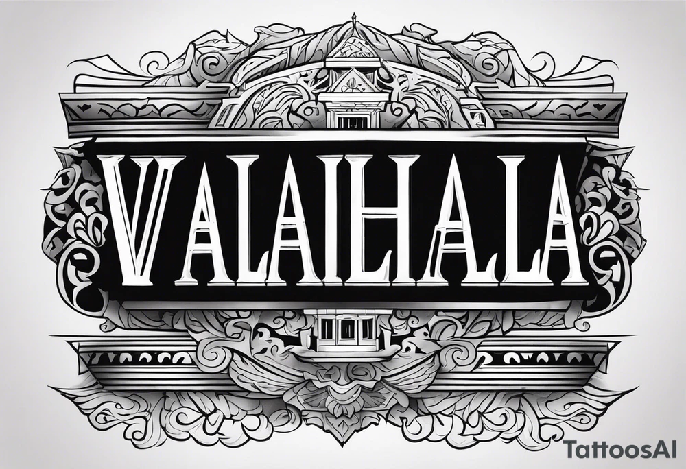 Valhalla steps tattoo idea