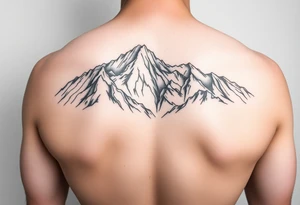 coal mountain tattoo idea