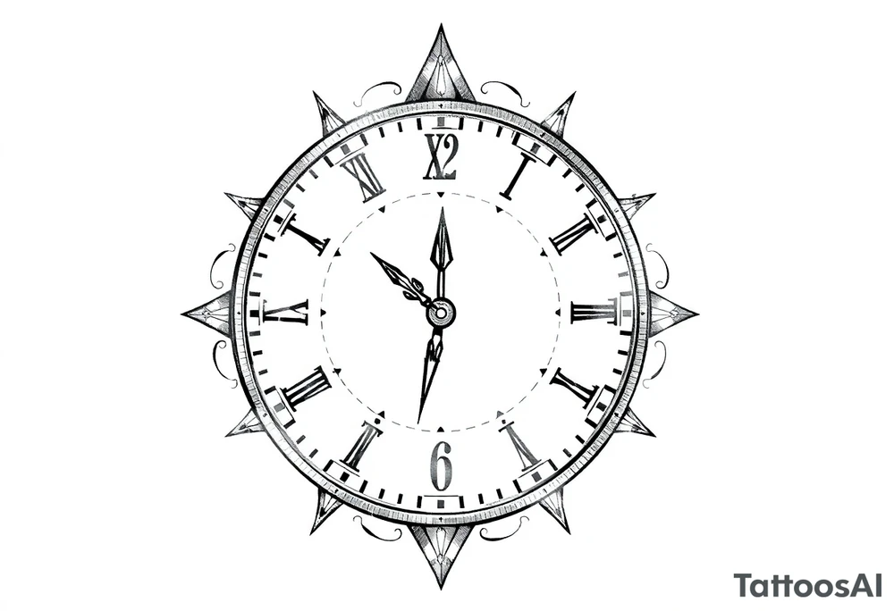Clock tattoos for arm tattoo idea