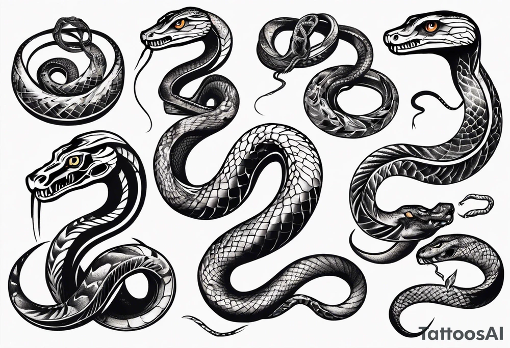 Snake tattoo idea