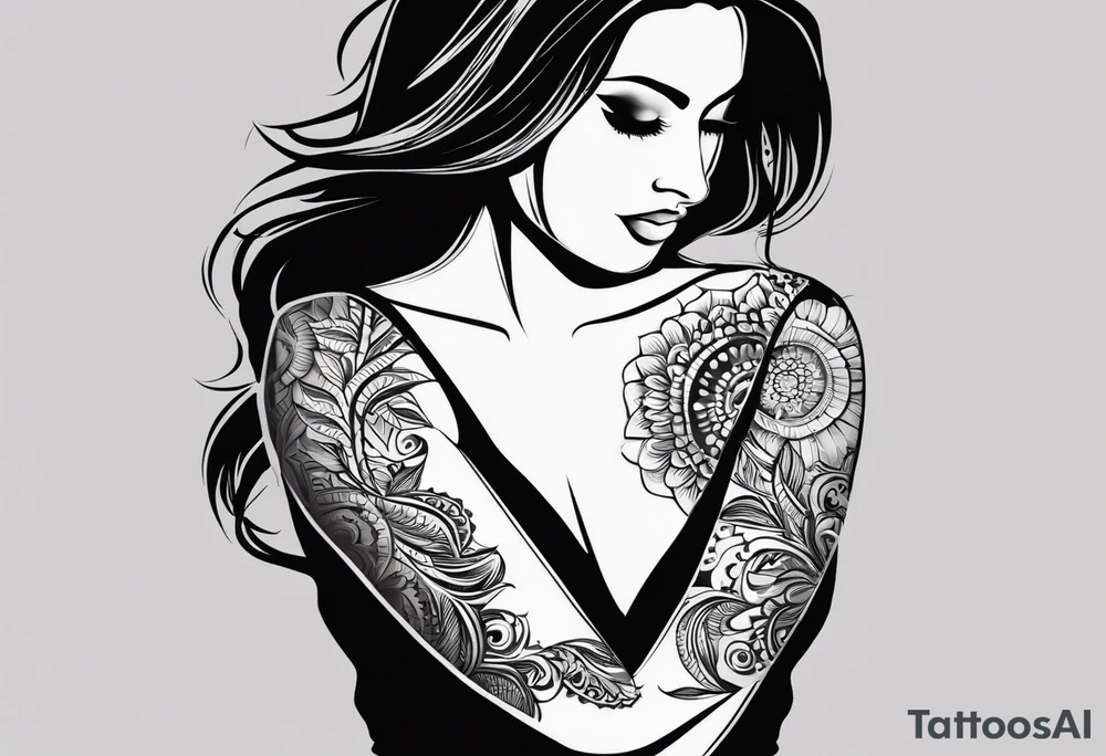 a text written"एकदा त्वां नष्टवान्,अधुना त्वया सह म्रियिष्यामि" tattoo idea