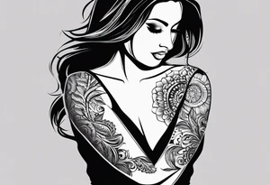 a text written"एकदा त्वां नष्टवान्,अधुना त्वया सह म्रियिष्यामि" tattoo idea