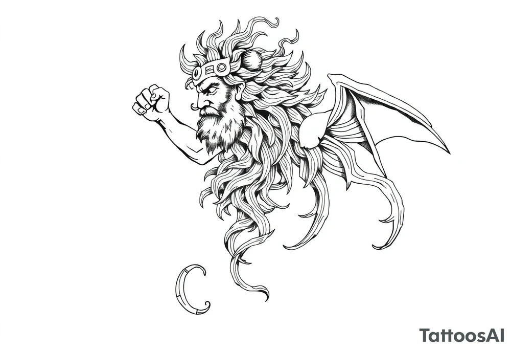 Greek mythology tattoo idea