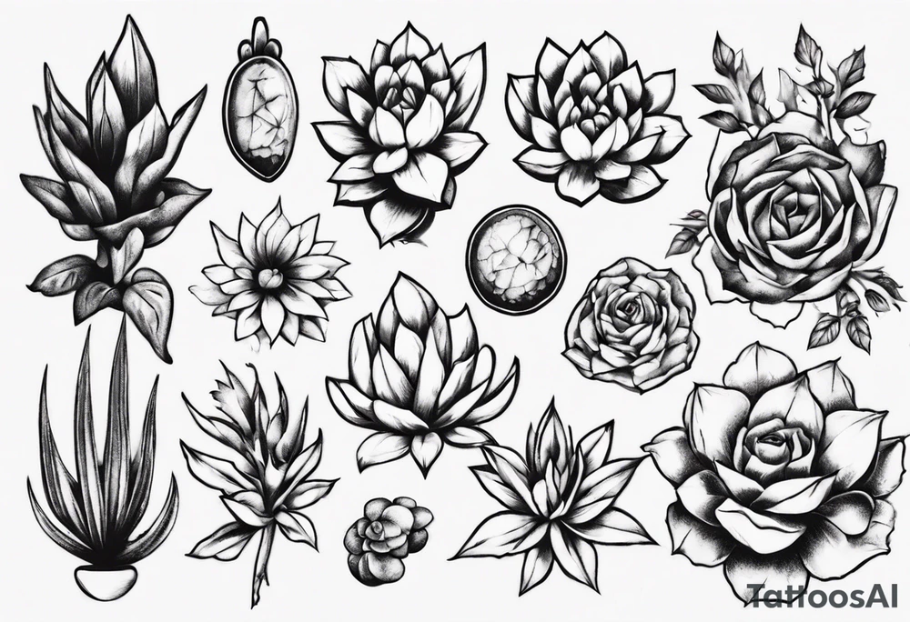 suculentas tattoo idea