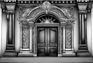 Doorway to another world tattoo idea