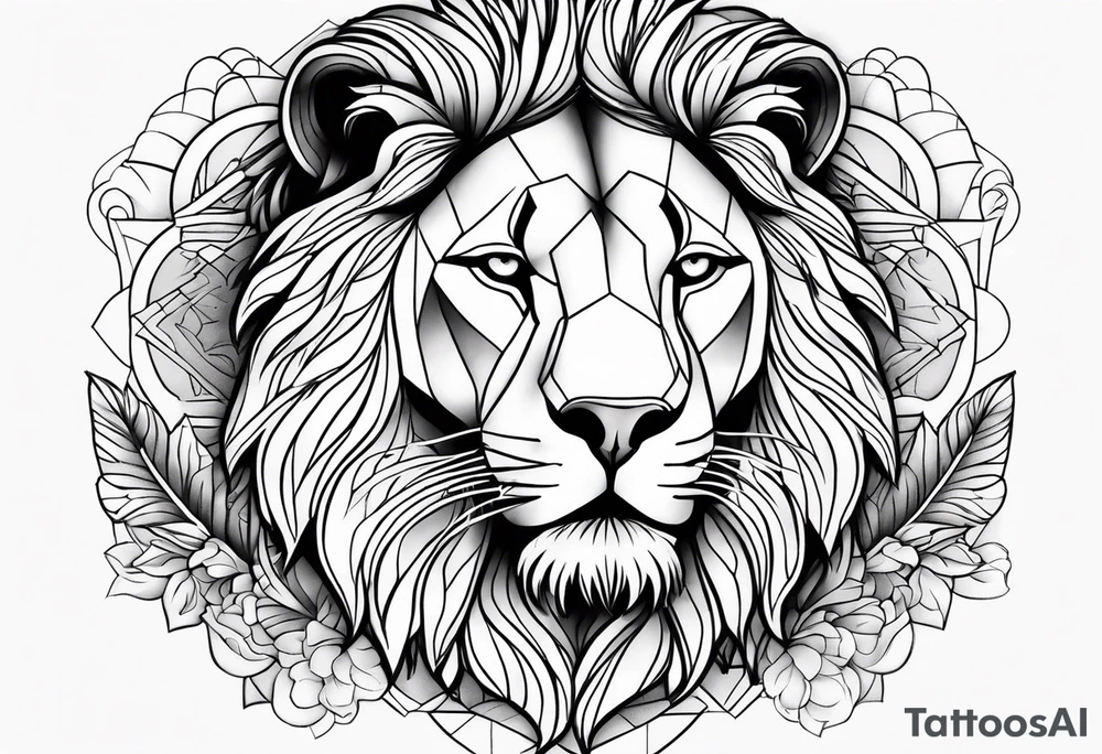 Sad,leo tattoo idea