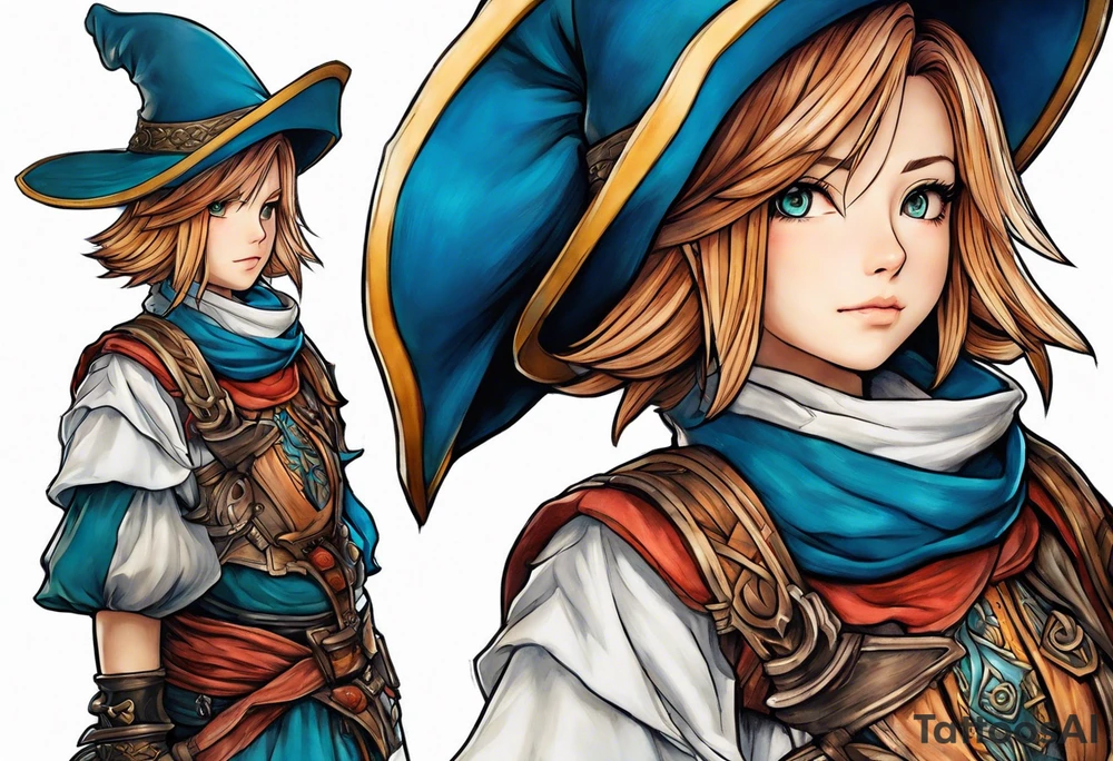 Beatrix from Final Fantasy IX tattoo idea