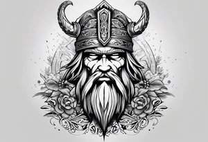 Valhalla mist fog tattoo idea