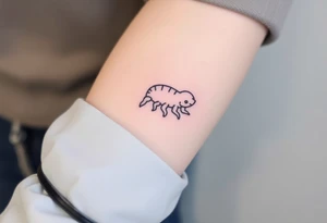 tardigrade, water bear, cute, baby, endurance, resilience, 8 legs tattoo idea