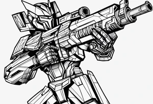 Megatron G1 tattoo idea