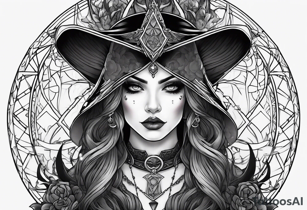 Gothic toon like neo transgender greydcslr witch demon tattoo idea Gothic toon like neo transgender greydcslr witch demon tattoo idea