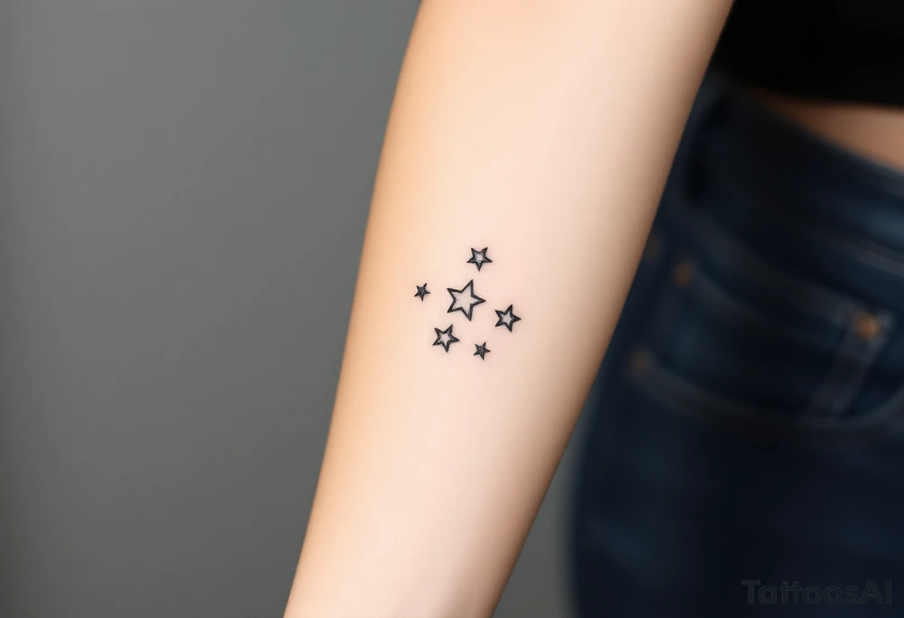 Stars tattoo idea