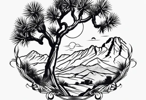 Joshua tree tattoo idea