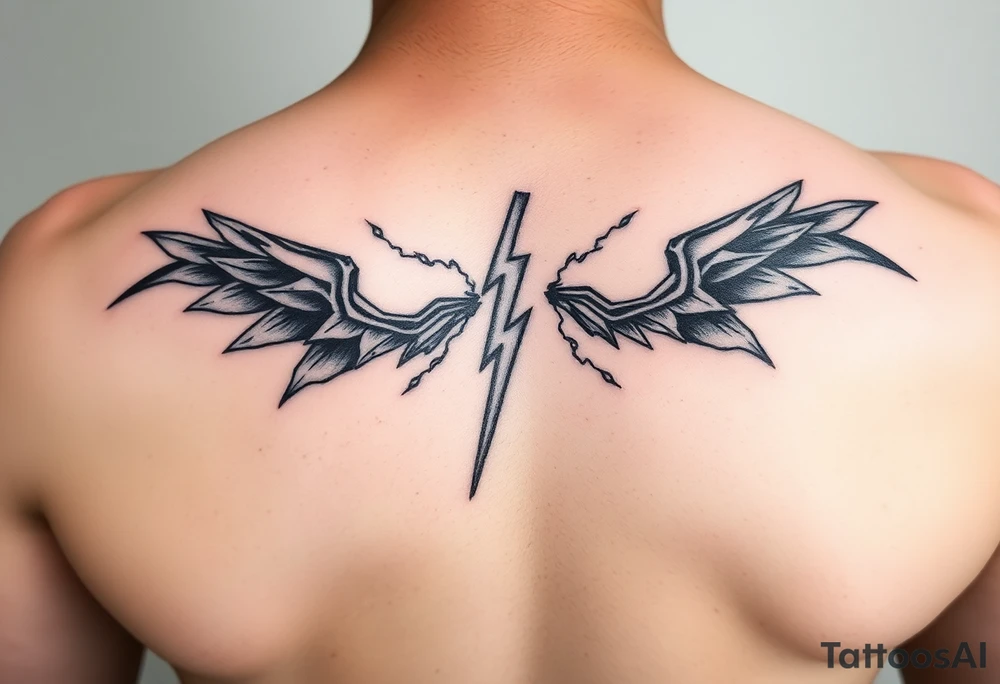 Tattoos with lightning 
On your arm tattoo idea