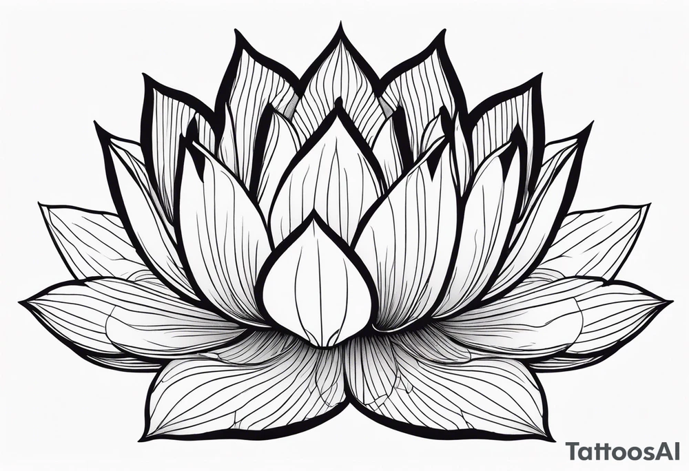 lotus flowers tattoo idea