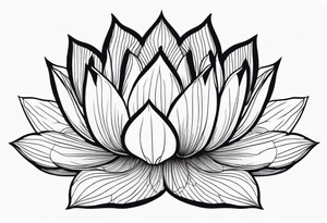 lotus flowers tattoo idea