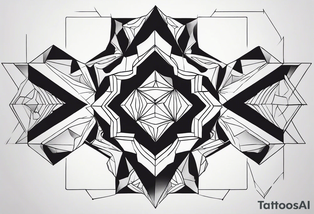 Hexagon tattoo idea