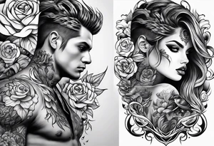 bad boy tattoo idea