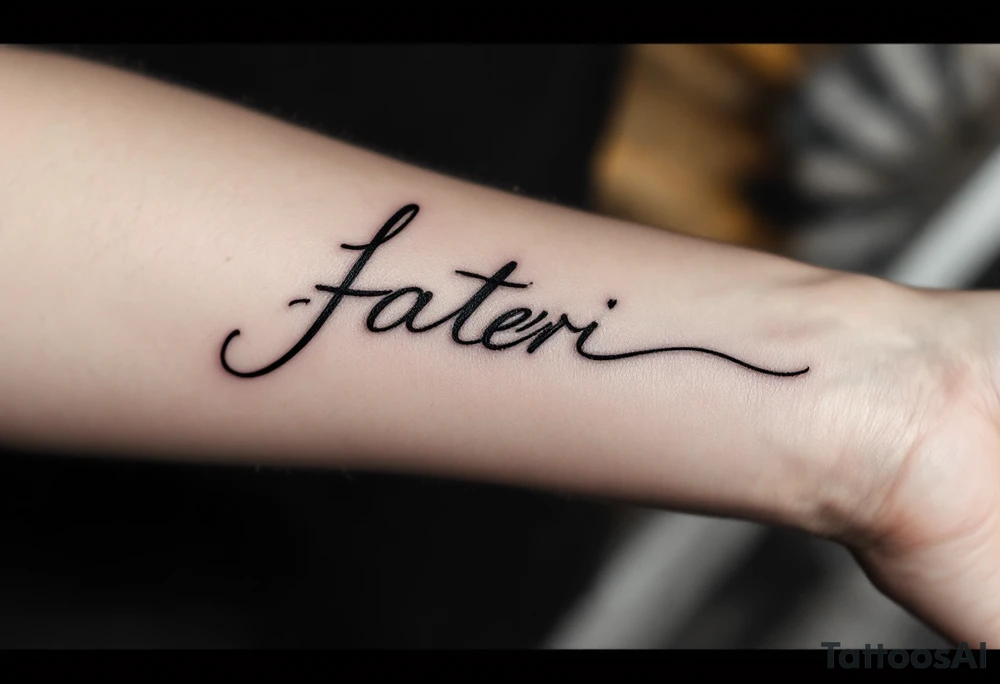 fateri errata tattoo idea