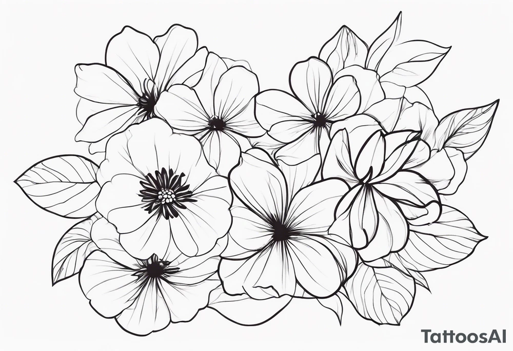Flower back tattoo tattoo idea