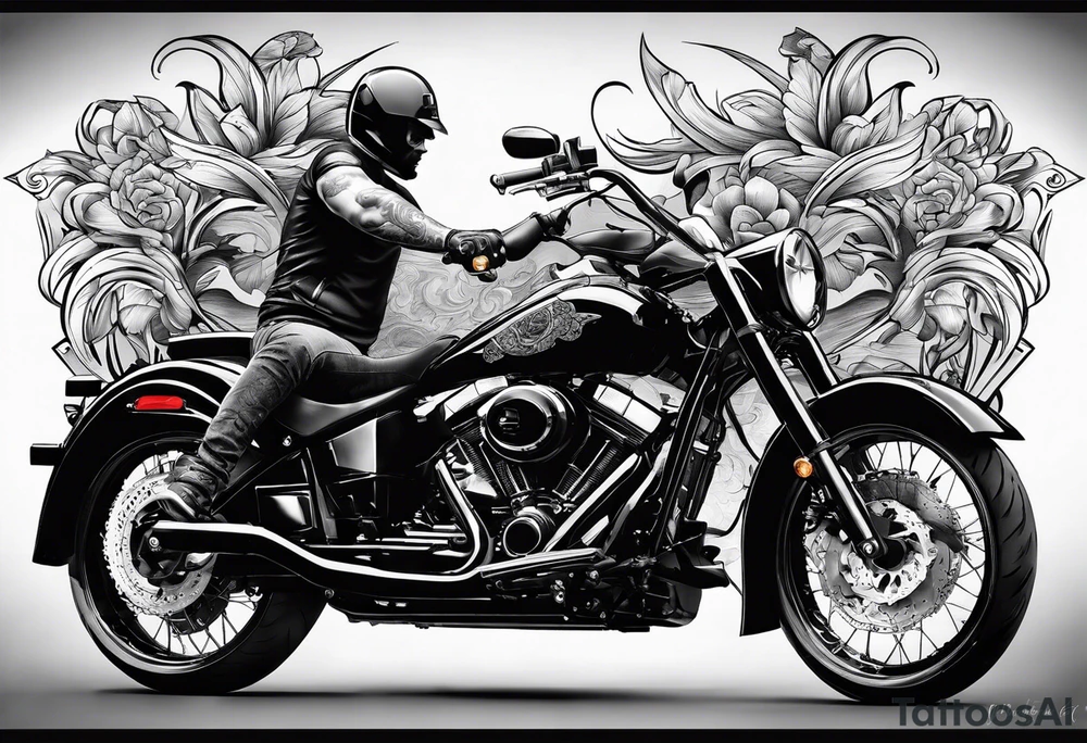 the name Rider tattoo idea