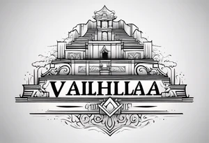 Valhalla steps
 Walls fog tattoo idea
