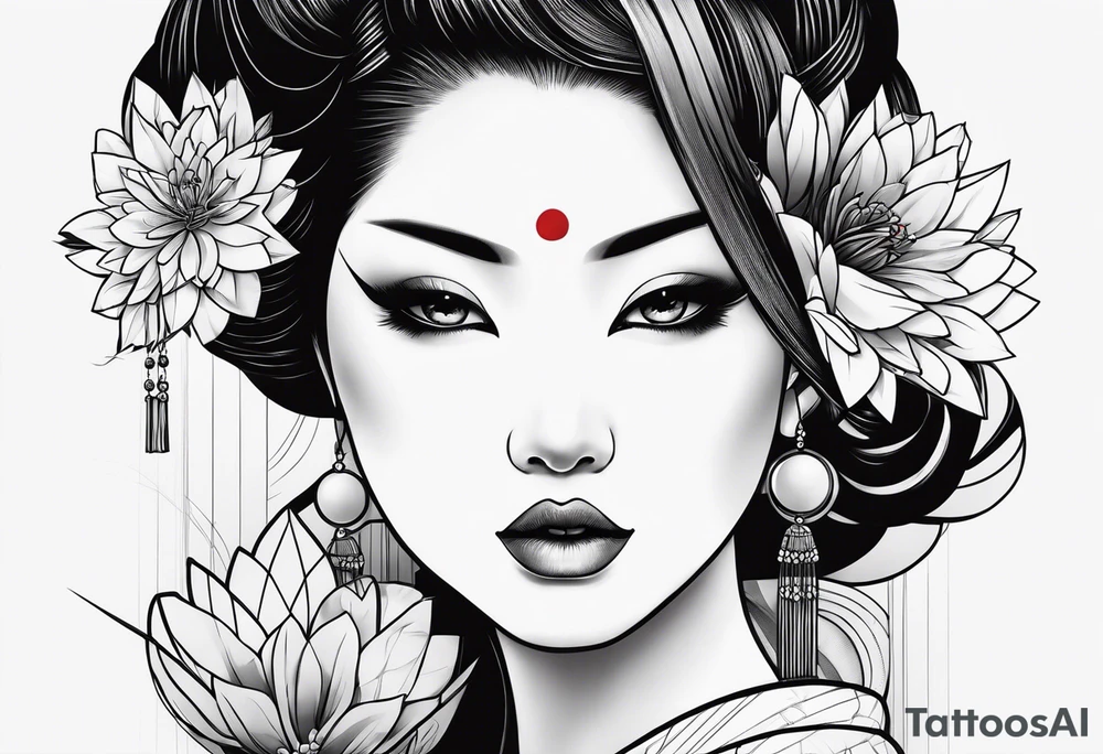 Geisha tattoo idea