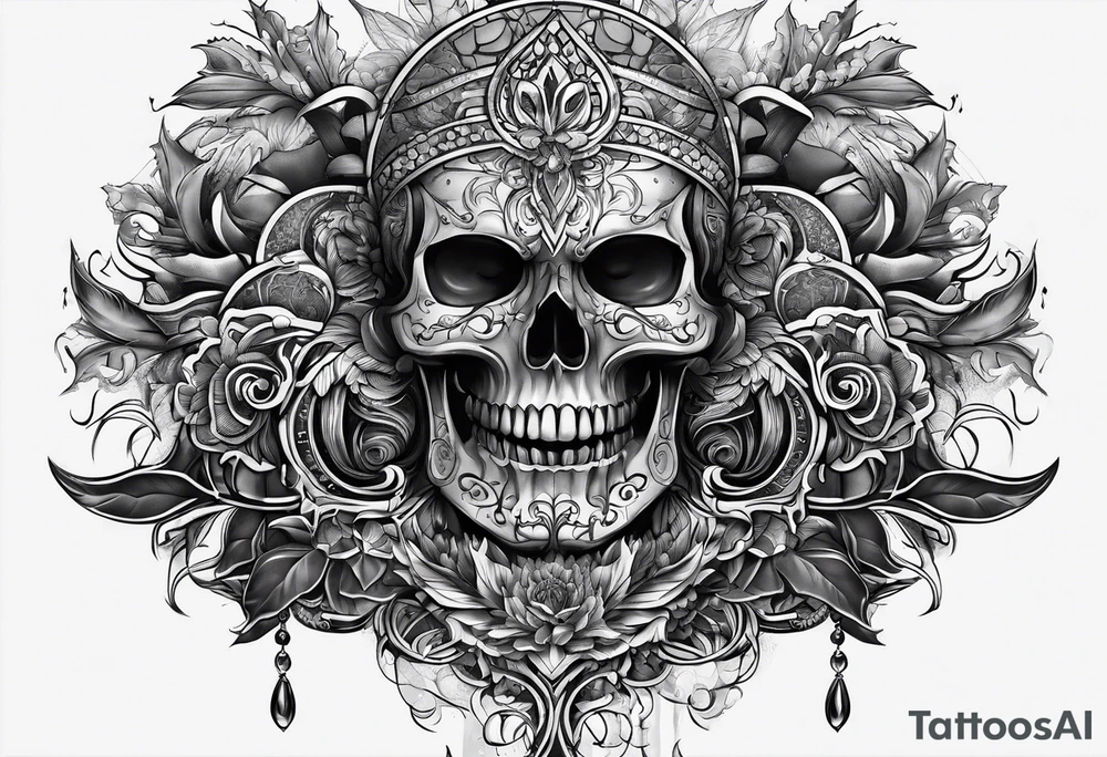 dark soul tattoo idea