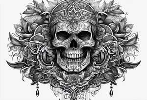 dark soul tattoo idea
