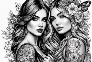 Emma & Lennon tattoo idea