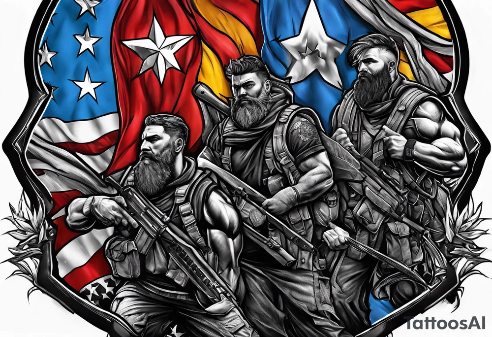 Rucking, brotherhood, fitness, GrowRuck tattoo idea