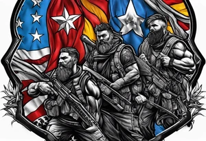 Rucking, brotherhood, fitness, GrowRuck tattoo idea