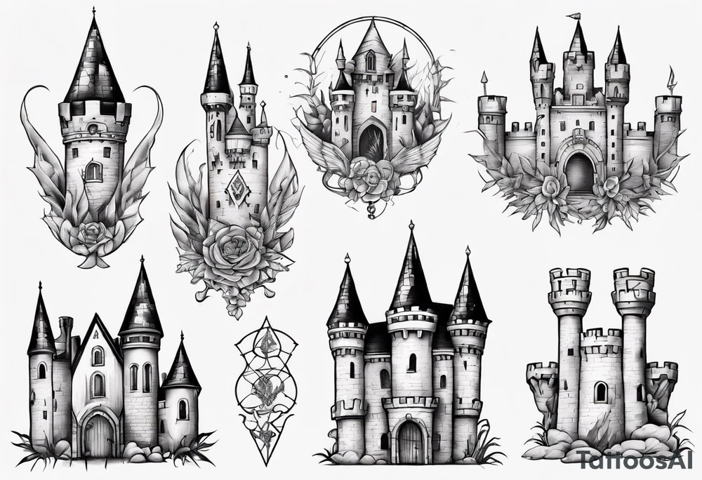 Castle tattoo idea