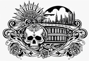 New York city tattoo idea
