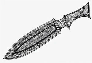 Khukuri tattoo idea