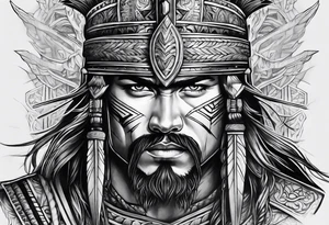 Way of the warrior tattoo idea