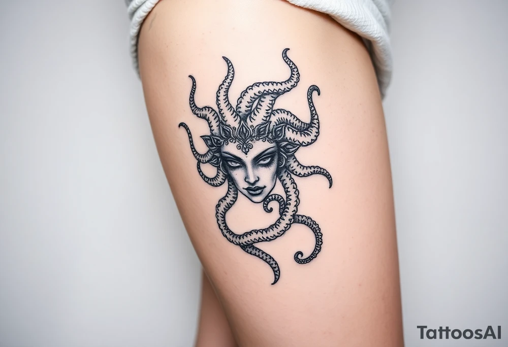 A Medusa tattoo tattoo idea