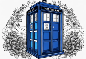 Only the tardis. Nothing more, nothing less. tattoo idea