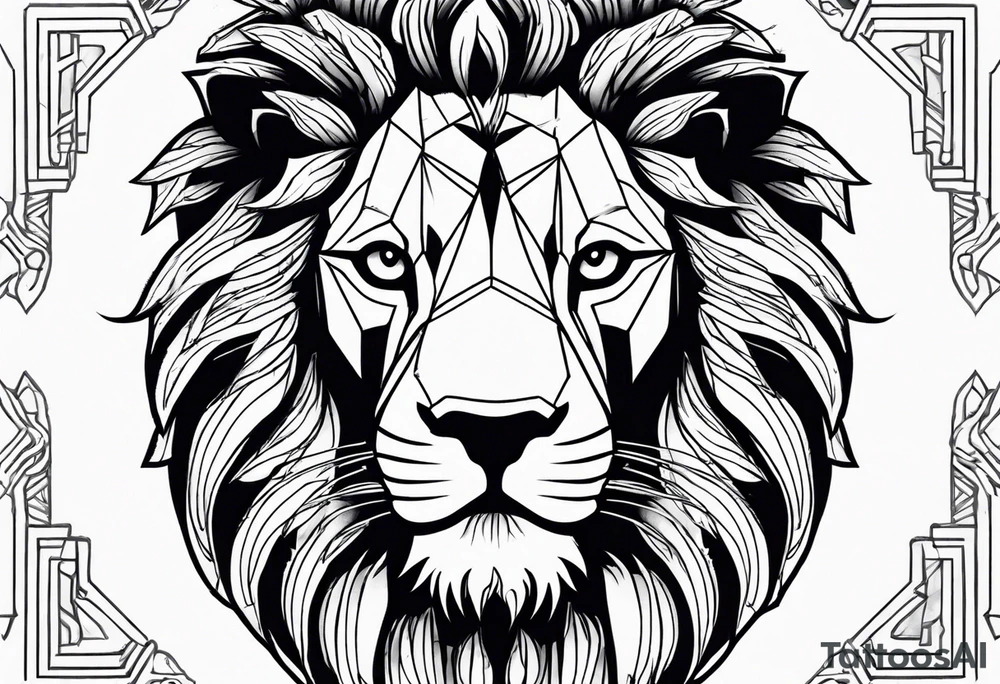 Christian god tattoo idea