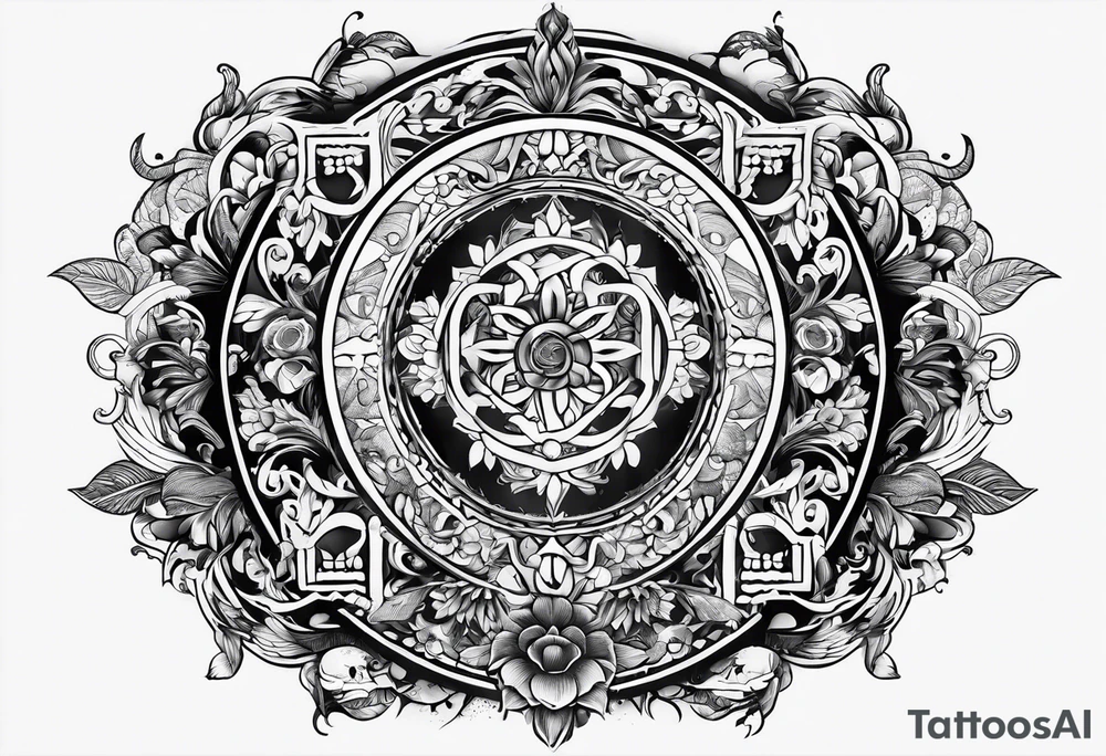 Bene geaserit litany against fear tattoo idea