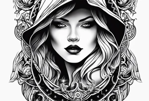 Cloak and dagger tattoo idea
