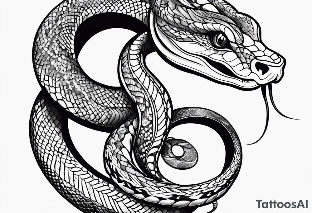 Snake tattoo idea