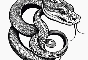 Snake tattoo idea