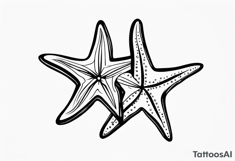 Two Starfish tattoo idea