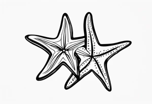 Two Starfish tattoo idea
